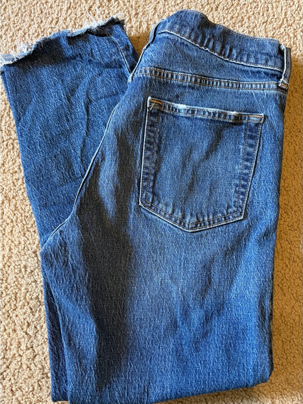 GAP Women High-Rise Jeans in Medium Blue | Size 30 |